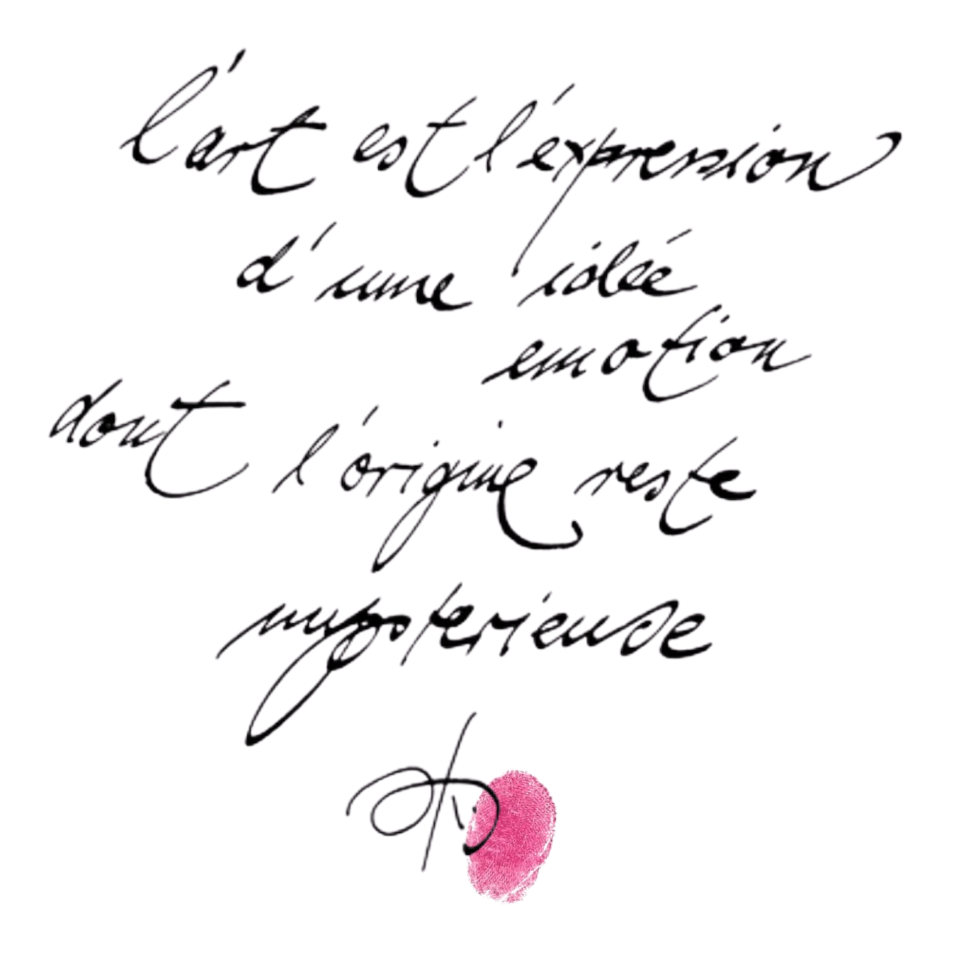 Sonja Knapp — Handschrift